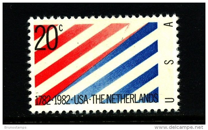 UNITED STATES/USA - 1982  USA-THE NETHERLANDS  MINT NH - Ungebraucht