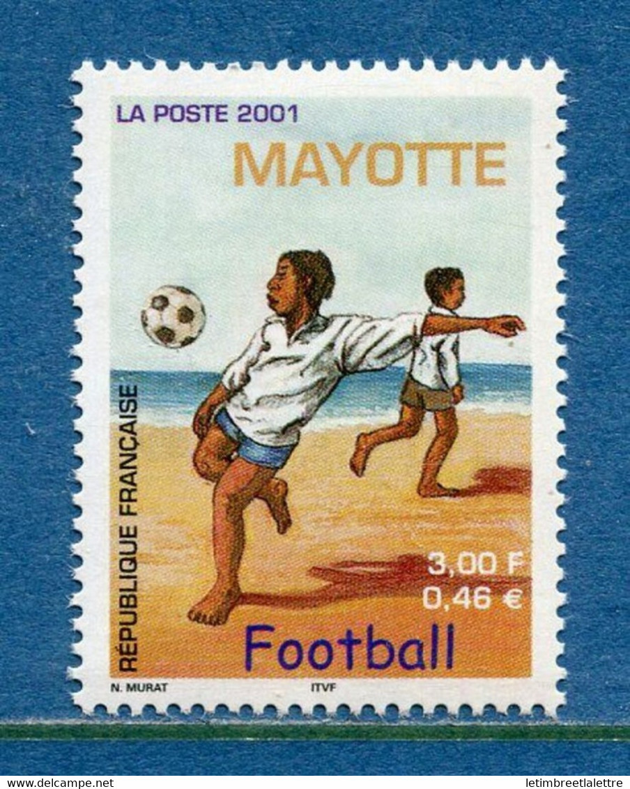 Mayotte - YT N° 101 ** - Neuf Sans Charnière - 2001 - Neufs