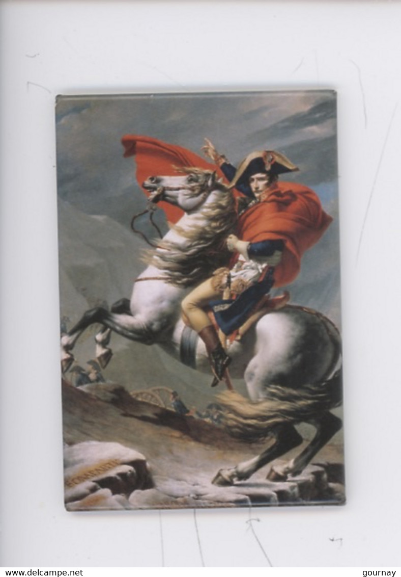 Magnet : Napoléon Bonaparte Franchissant Les Alpes Grand Saint Bernard - David Jacques Louis 1748/1825 - Characters