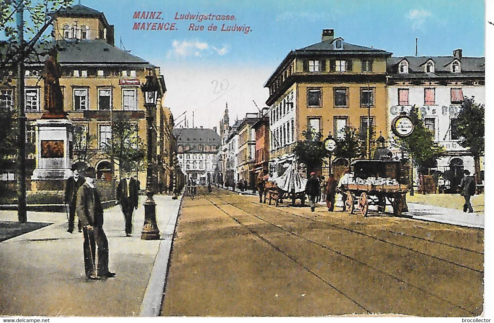 MAYENCE ( Allemagne ) - Rue De Ludwig - Mainz