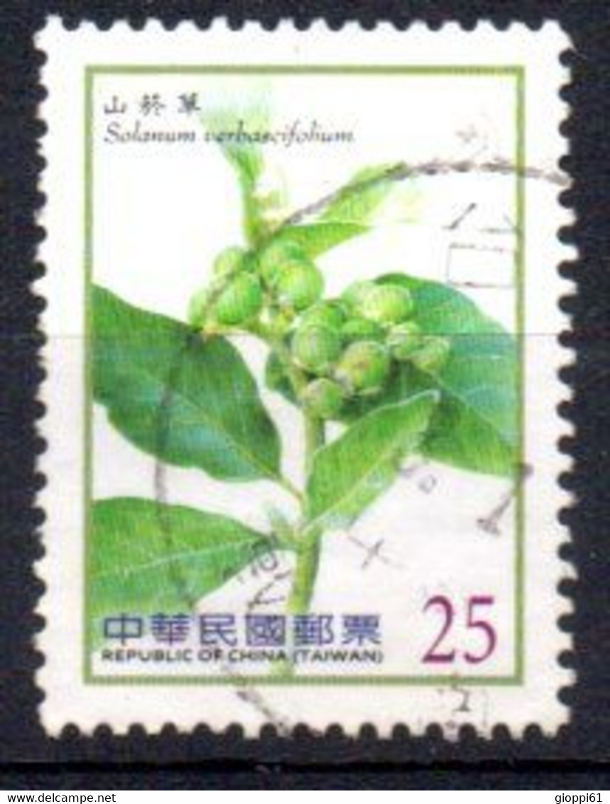 2012 Taiwan - Piante - Used Stamps