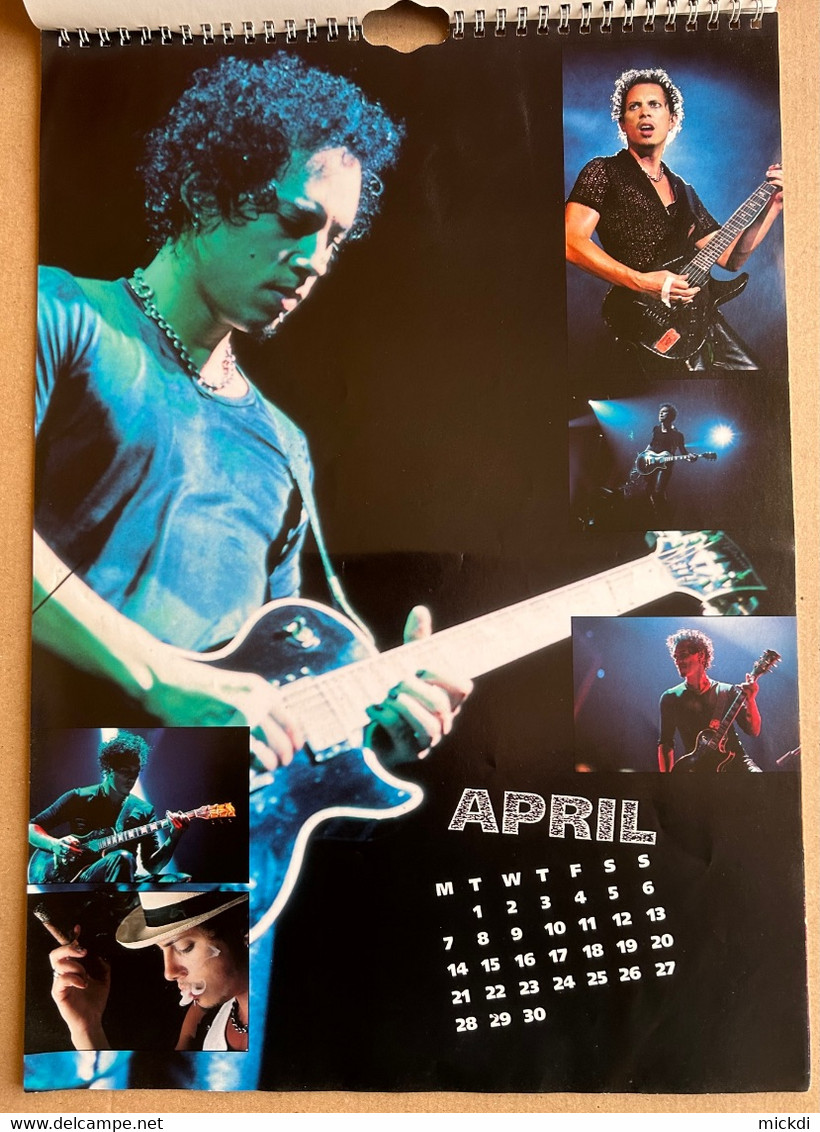 CALENDRIER 1997 METALLICA CALENDAR OFFICIAL 12 POSTERS - Big : 1991-00