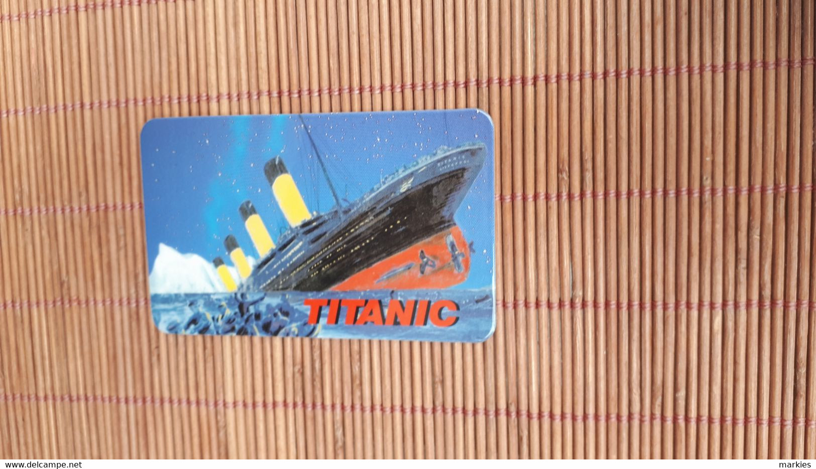 TITANIC PREPAIDCARD  MINT RARE - Bateaux