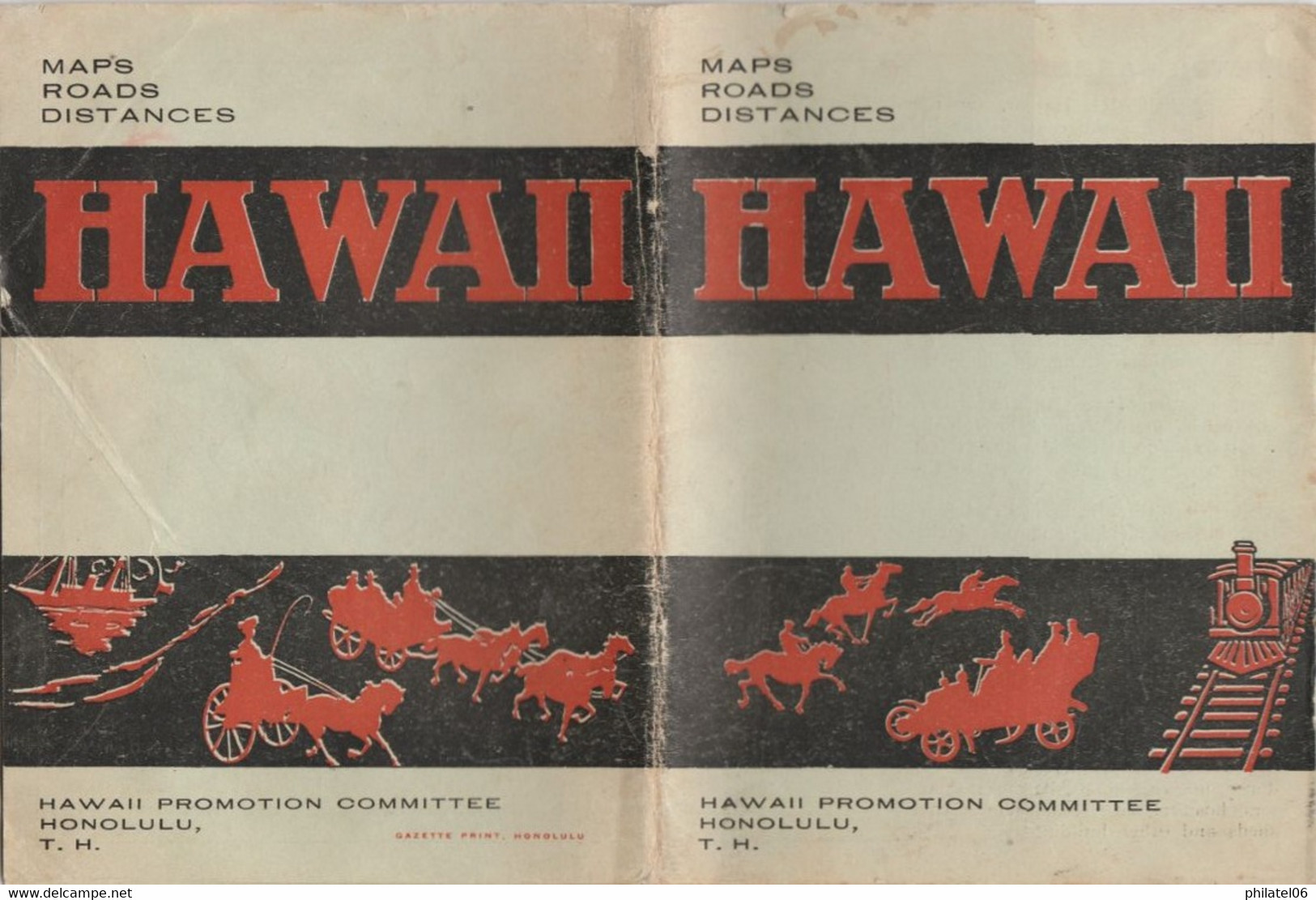 GUIDE HAWAI (USA)  16 PAGES ILLUSTREES  NOMBREUSES CARTES - Nordamerika