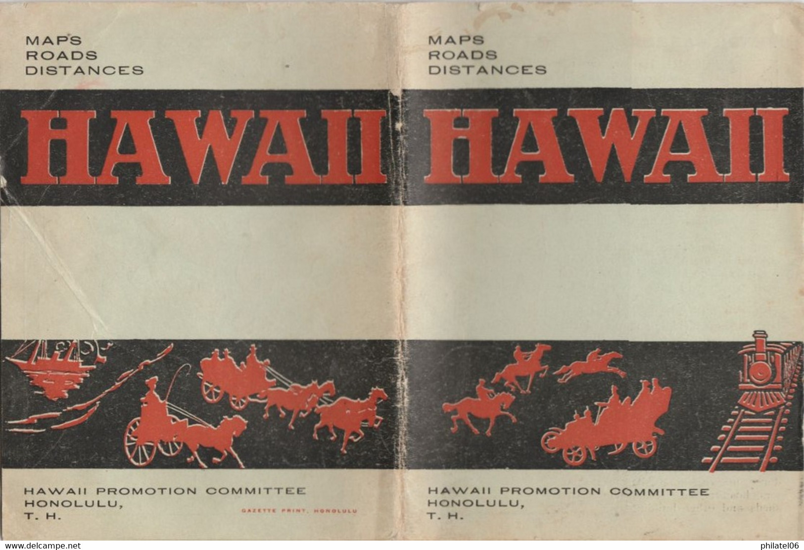 GUIDE HAWAI (USA)  16 PAGES ILLUSTREES  NOMBREUSES CARTES - North America