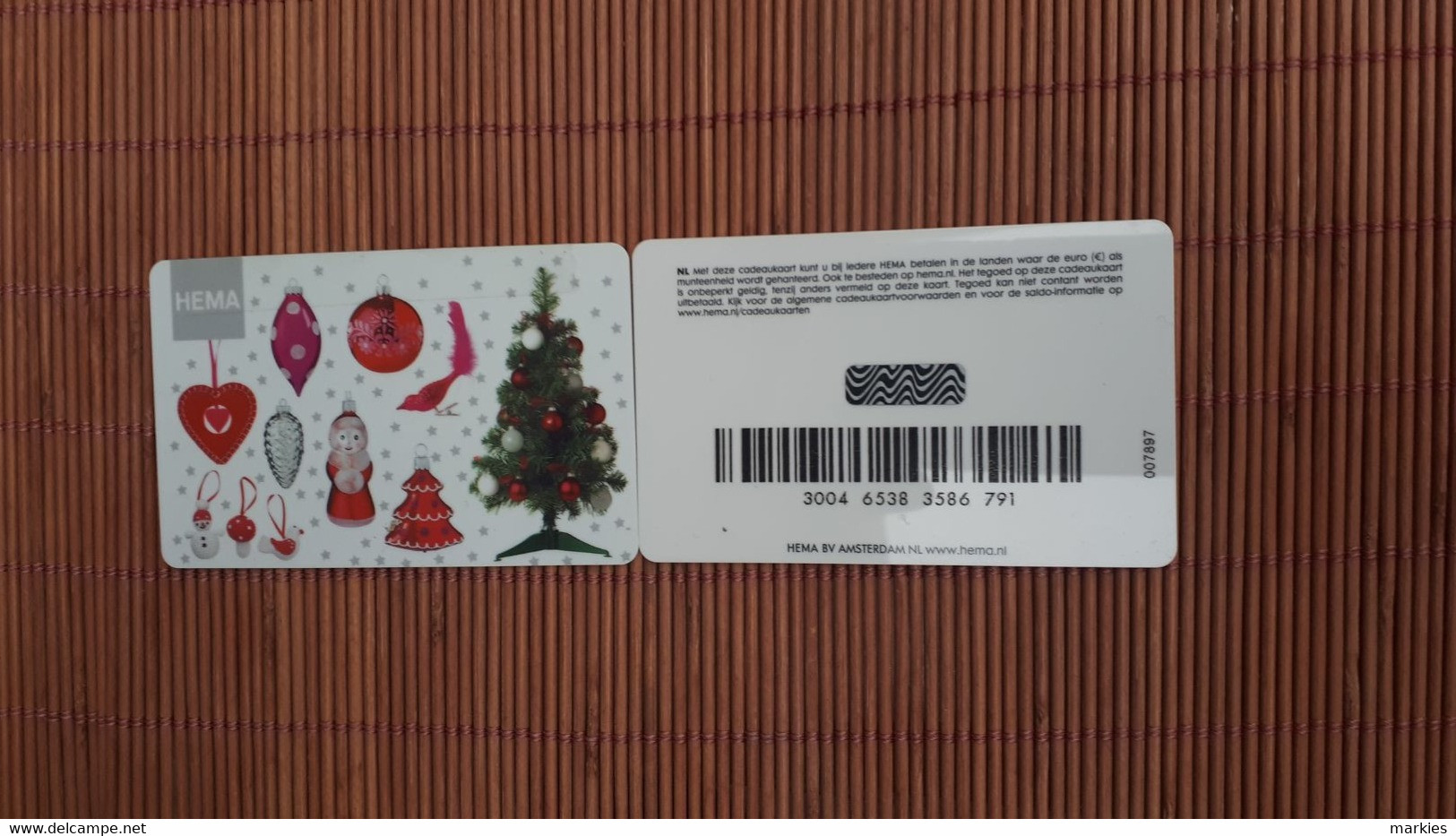 CHRISTMAS 1 Gift CARD  RARE - Kerstmis