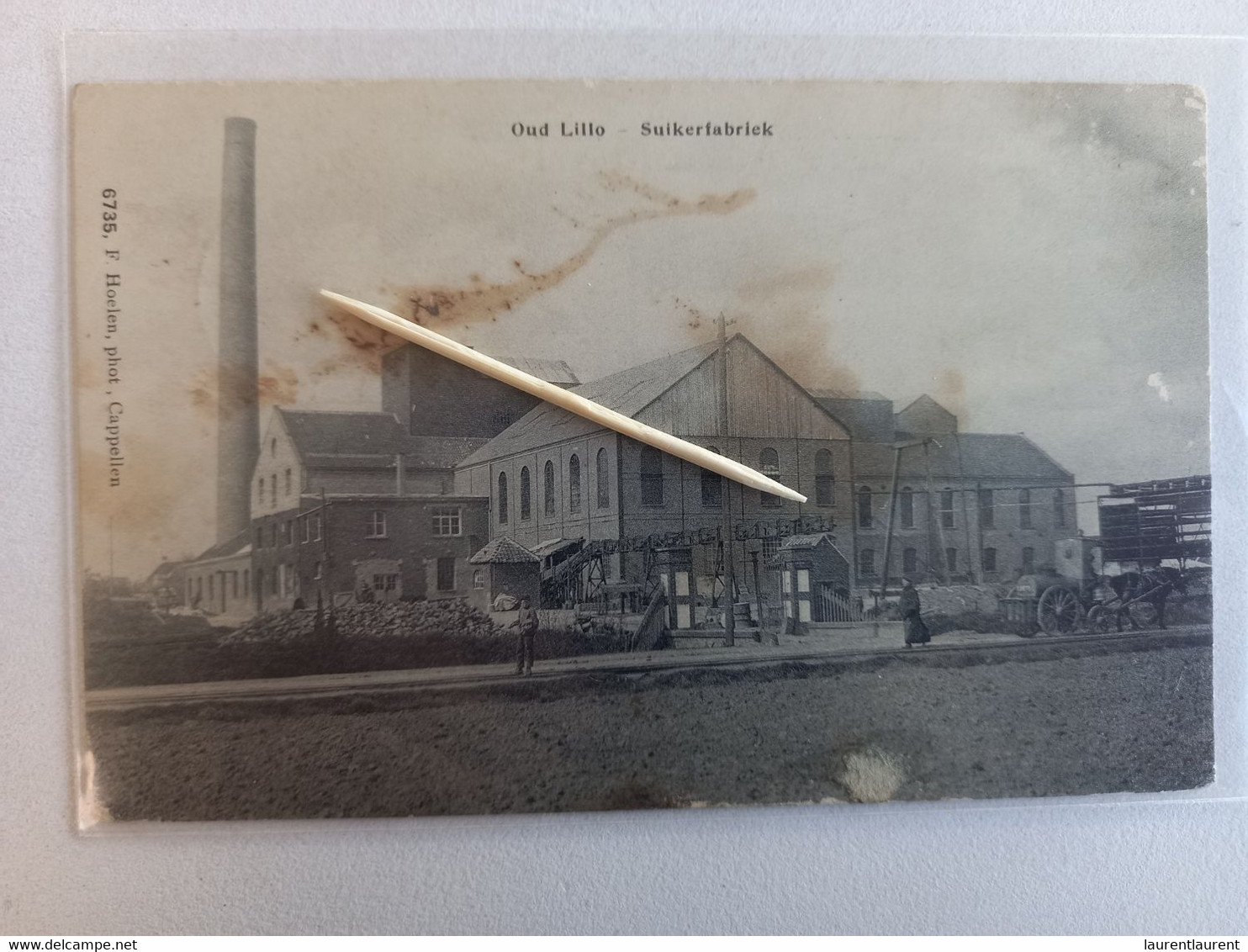 OUD LILLO - Suikerfabriek 1916 - Lille