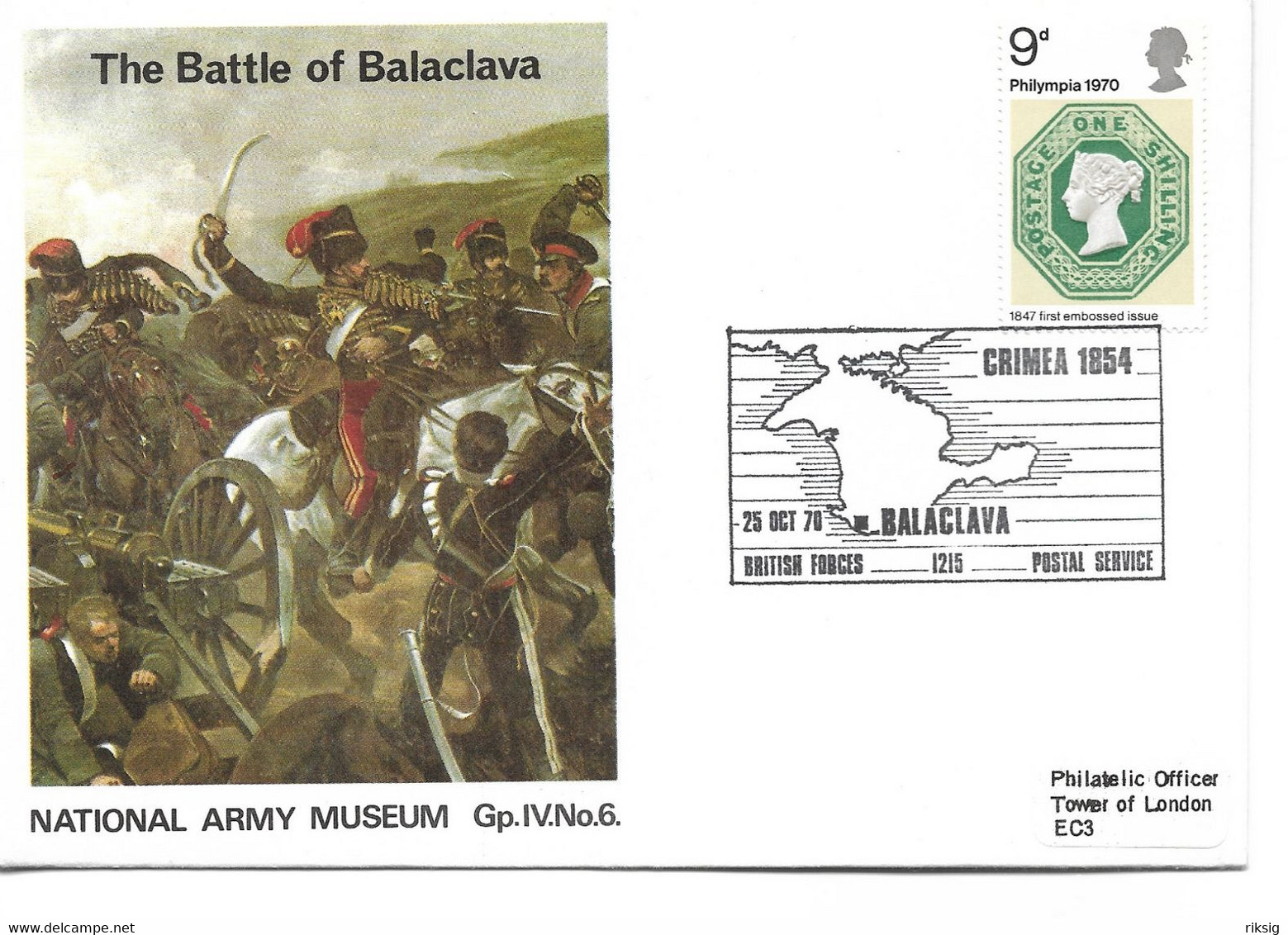 National Army Museum. The Battle Of Balaclava. H-1928 - Musées