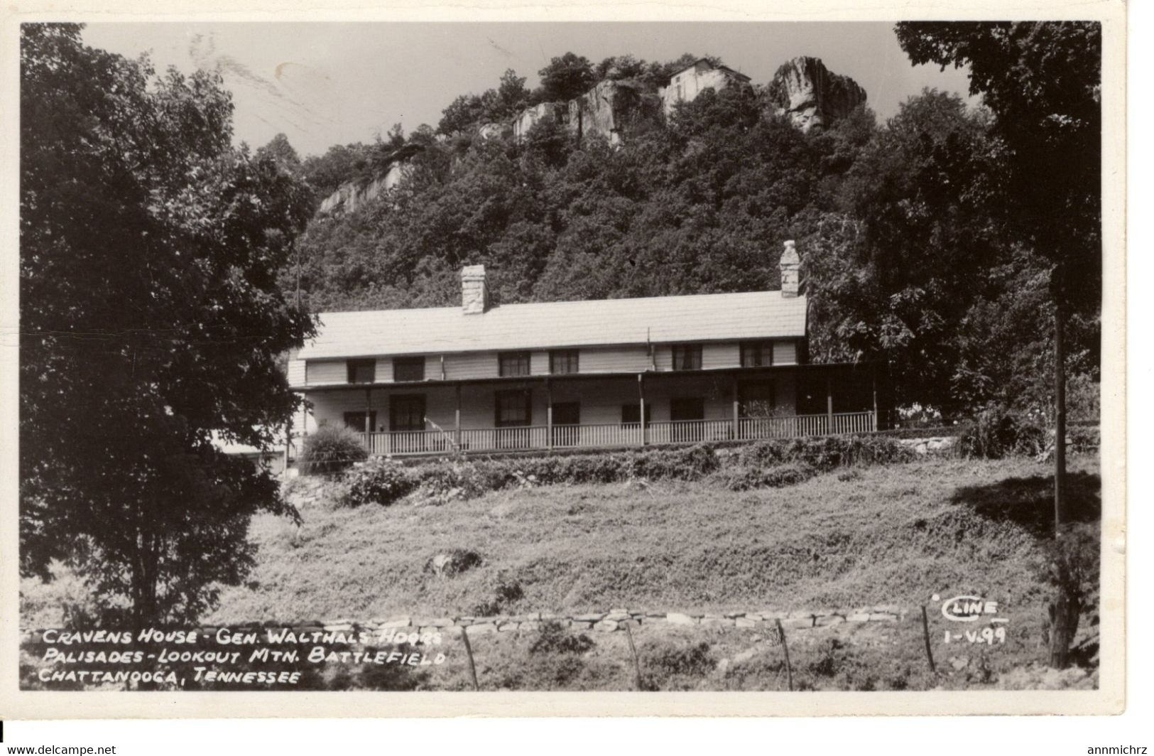 CRAVENS HOUSE   PHOTOGRAPH BY CLINE - Chattanooga