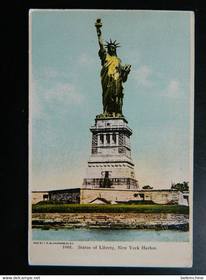 NEW YORK                          STATUE OF LIBERTY NEW YORK HARBOR - Freiheitsstatue