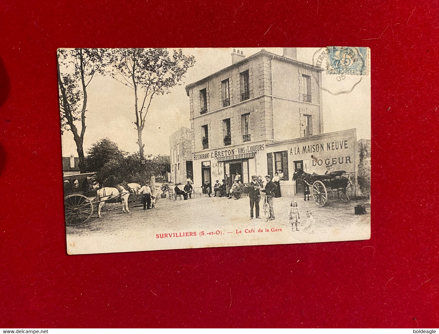 SURVILLIERS - LE CAFÉ DE LA GARE - Survilliers