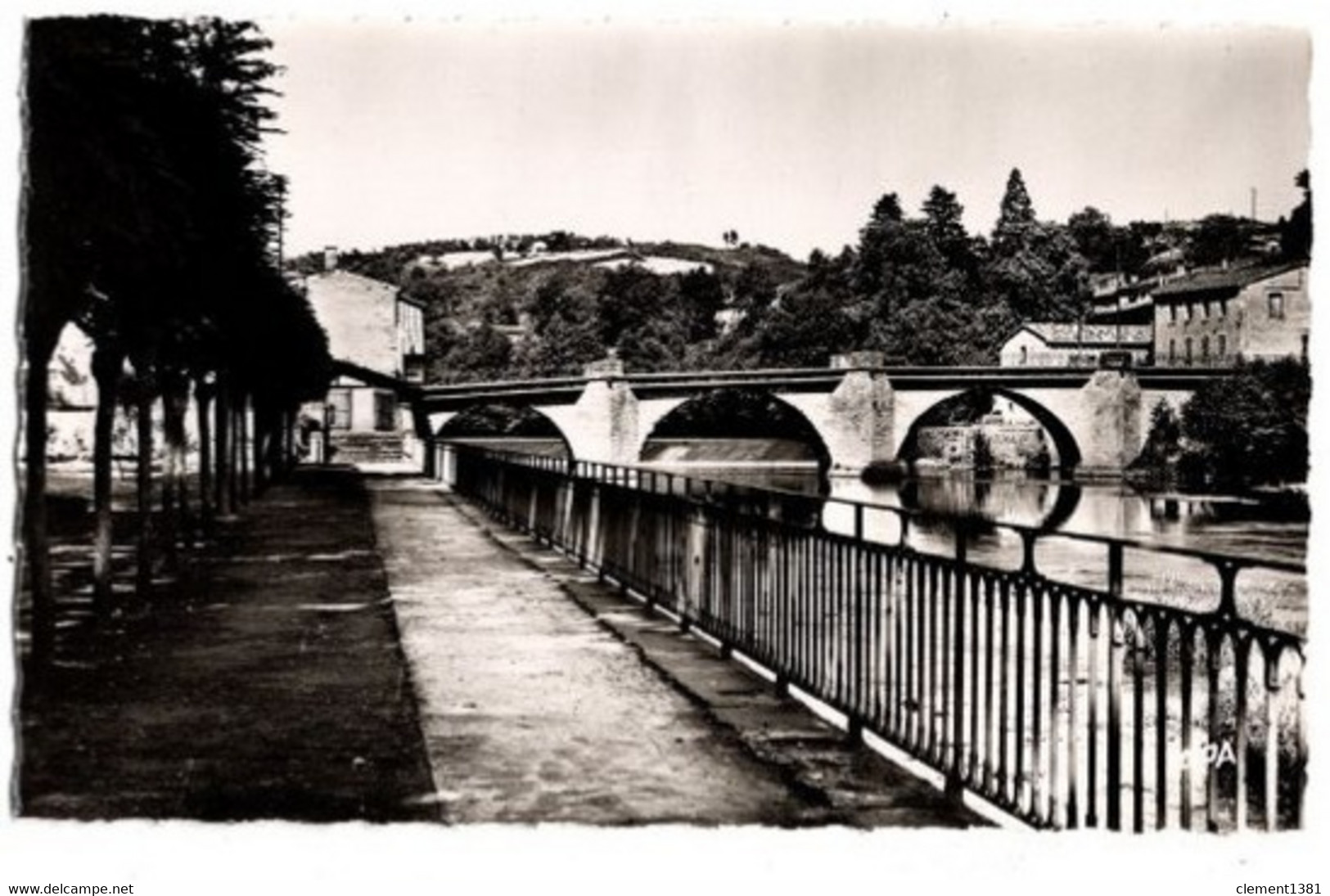 Roquecourbe La Promenade Du Pontet Et Le Pont Sur L'agout - Roquecourbe