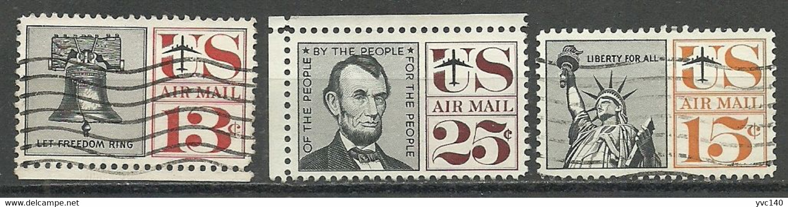 United States; "Air Mail" Stamps - 2a. 1941-1960 Oblitérés