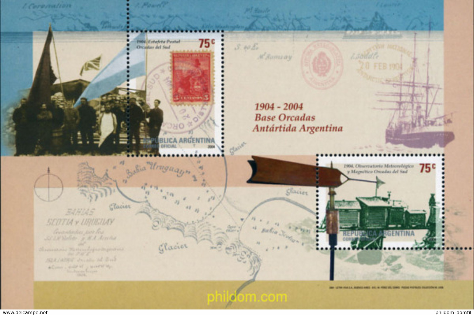 149269 MNH ARGENTINA 2004 ANTARTIDA ARGENTINA - Gebruikt