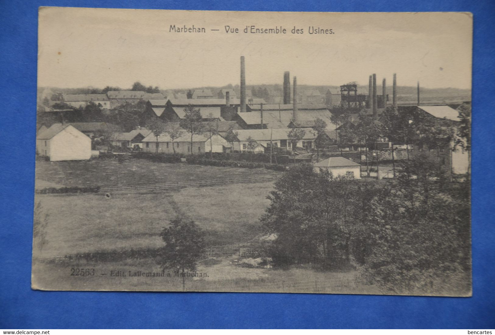 Marbehan Feldpost : Vue D'ensemble Des Usines. Très Rare - Habay