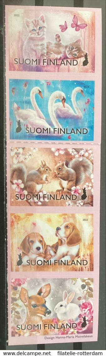 Finland - Postfris / MNH - Sheet Animal Friends 2023 - Ungebraucht