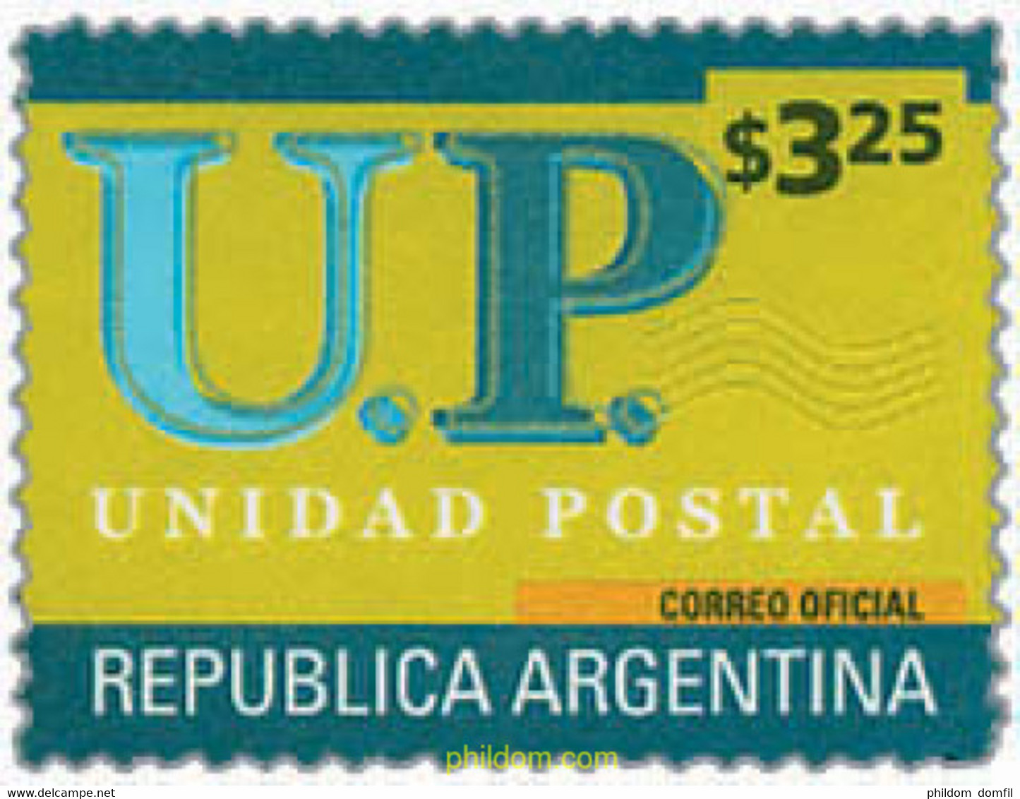 696370 MNH ARGENTINA 2001 UNIDAD POSTAL - Usati