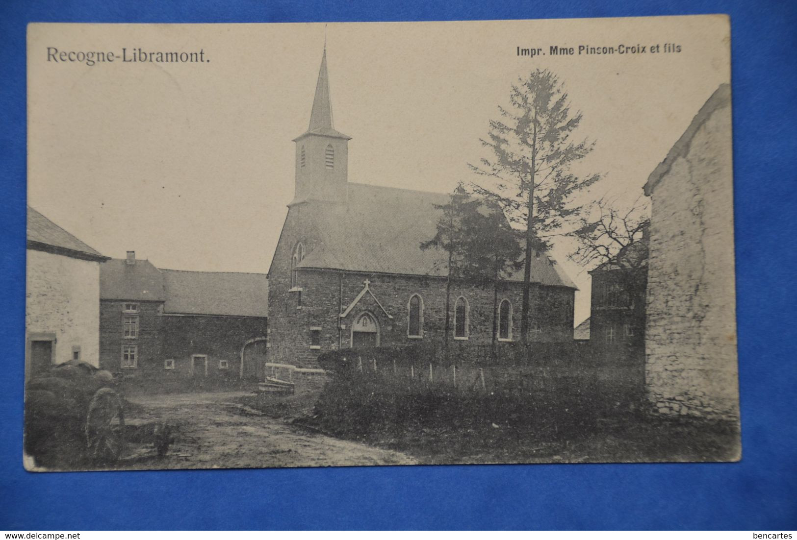 Recogne-Libramont 1906 : Vue Du Village. Ymp Mme Pinson-Croix Et Fils - Libramont-Chevigny