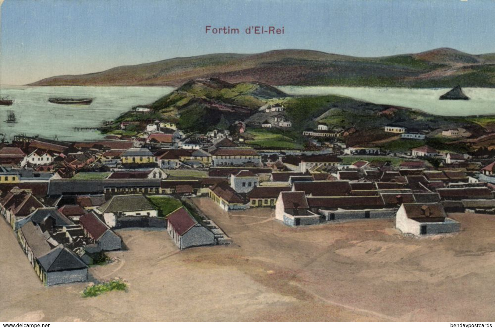 Cape Verde, MINDELO,  Fortim D'El-Rei (1910s) Postcard - Cap Vert