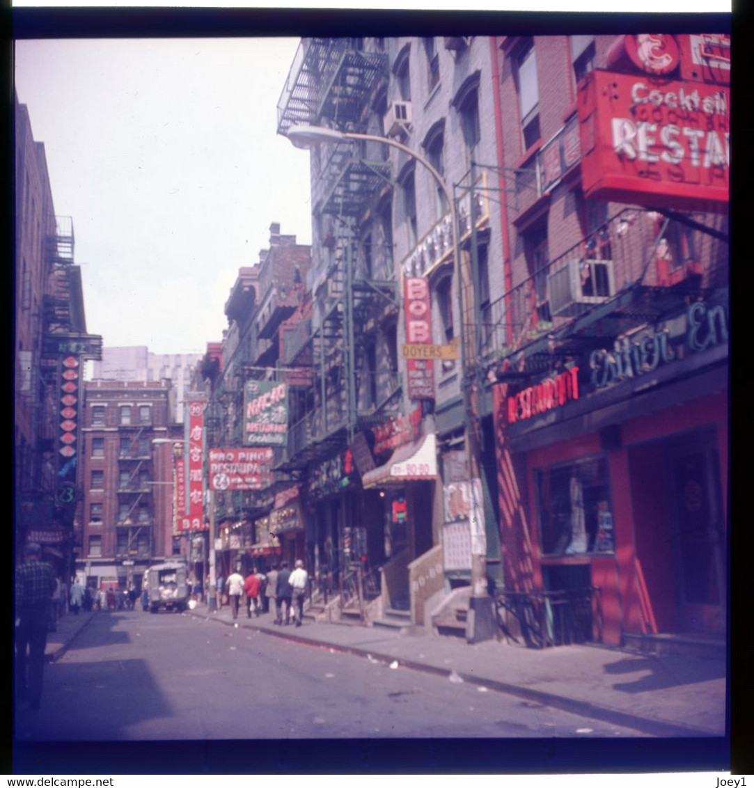 Photo New York, Vintage Début Années 60 , Format 13/13 - Lieux