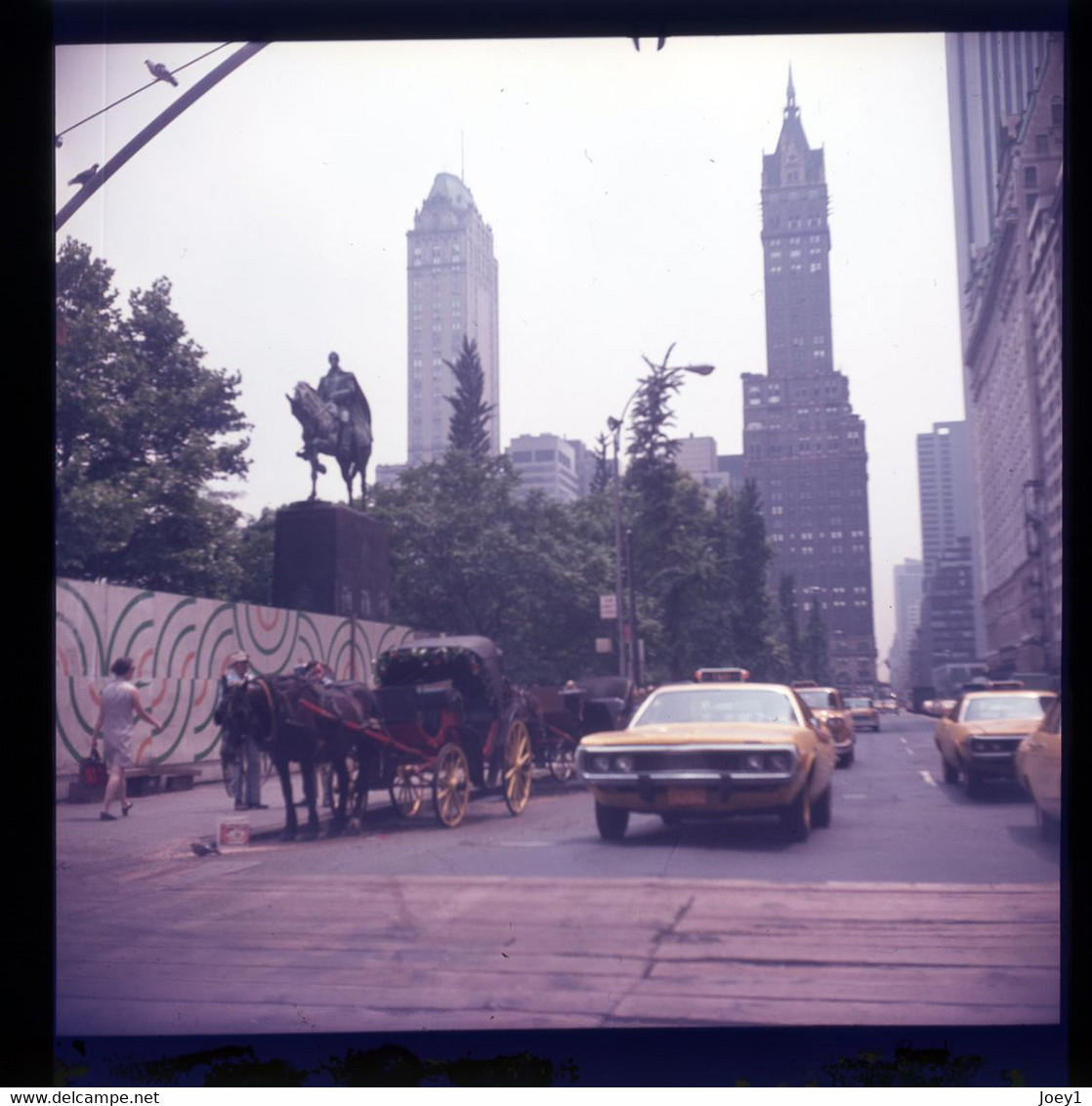 Photo New York, Vintage Début Années 60 , Format 13/13 - Orte