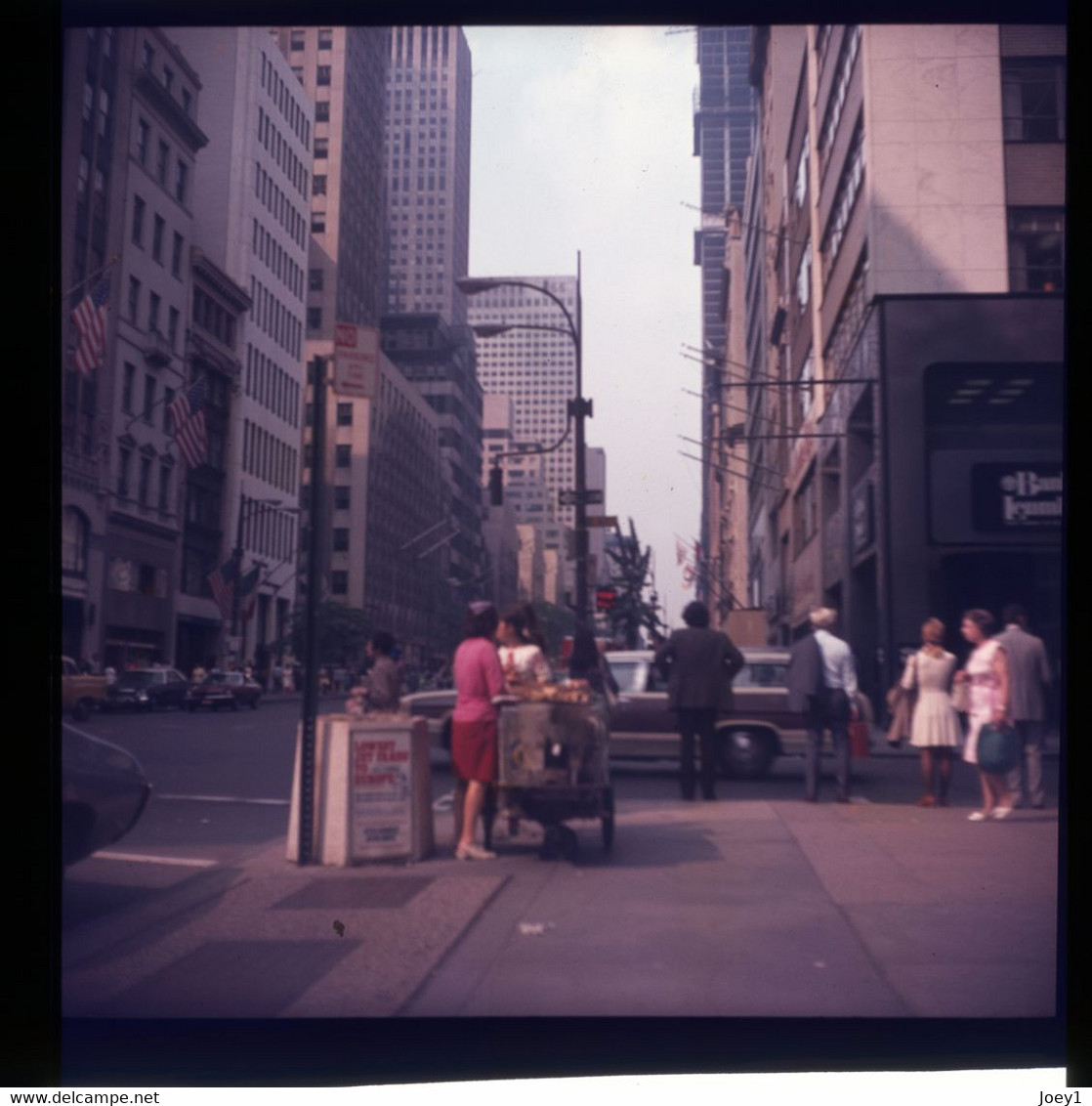 Photo New York, Vintage Début Années 60 , Format 13/13 - Orte