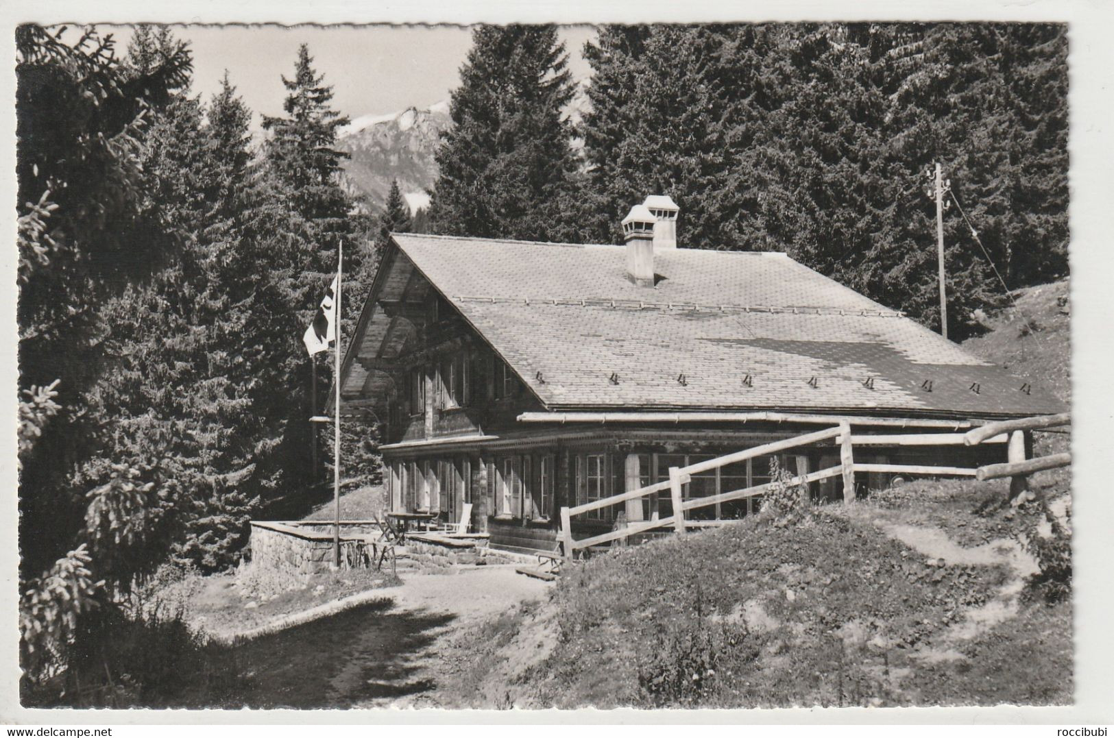 Braunwald, Berghaus Hahnenbühl, Glarus, Schweiz - Braunwald