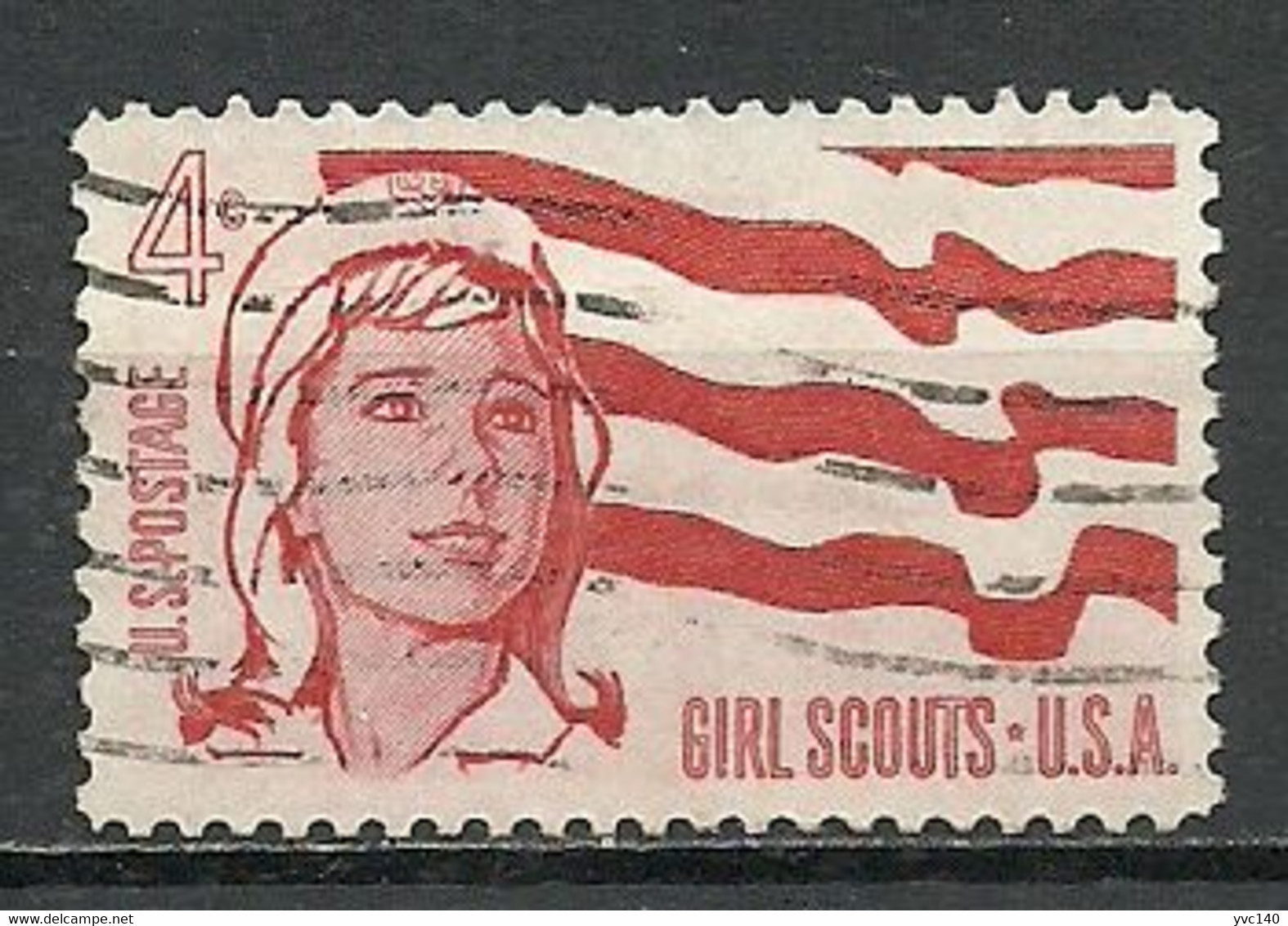 United States; 1962 "Girl Scouts" - Oblitérés