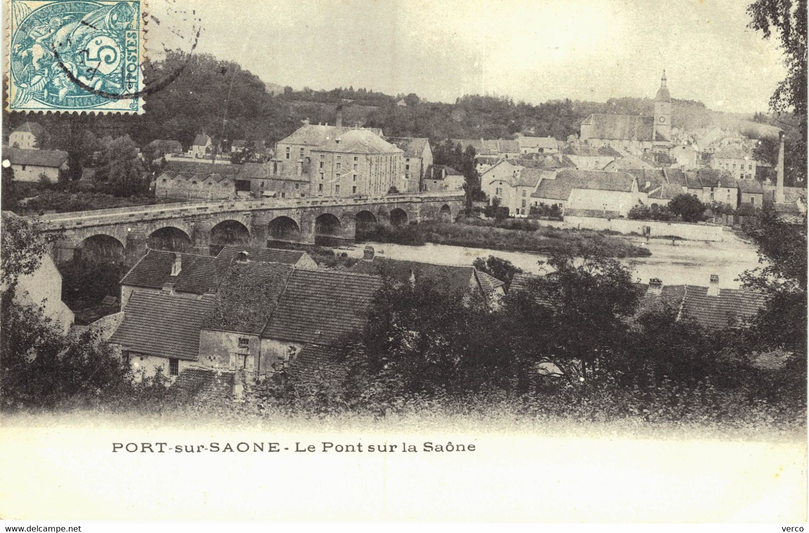 Carte POSTALE  Ancienne De PORT Sur SAONE - Pont Sur La Saone - Port-sur-Saône