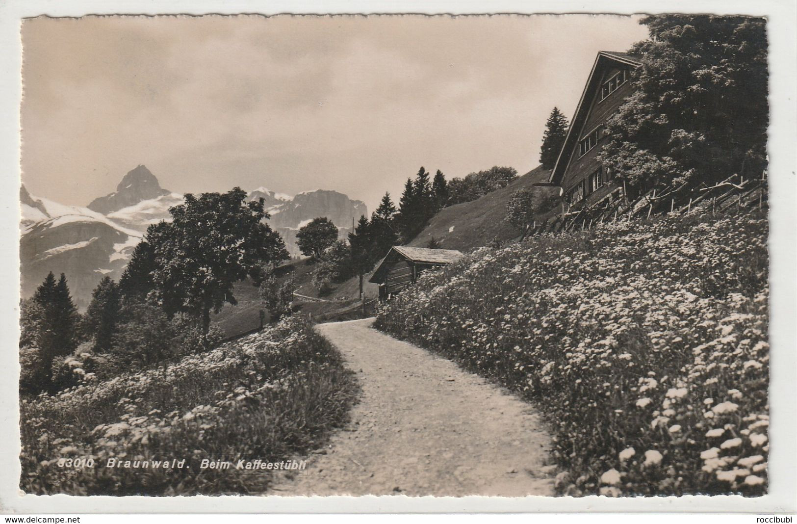 Braunwald, Beim Kaffeestübli, Glarus, Schweiz - Braunwald