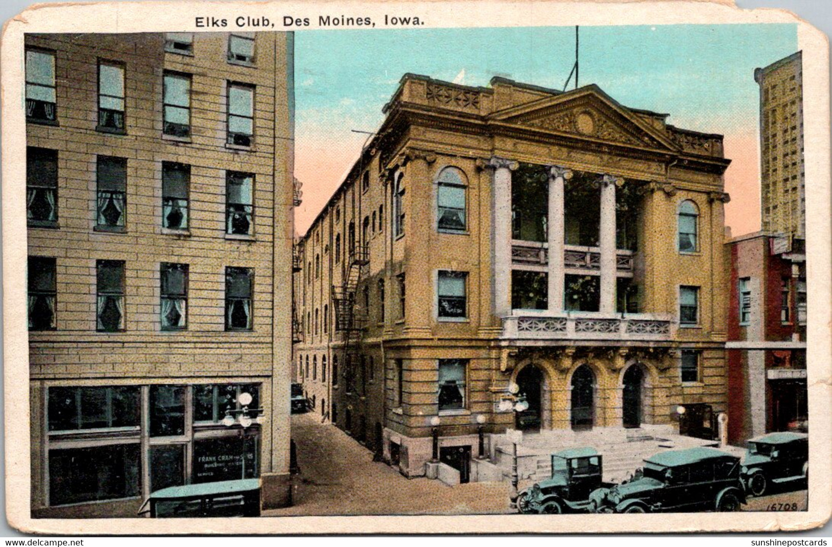 Iowa Des Moines Elks Club 1951 - Des Moines