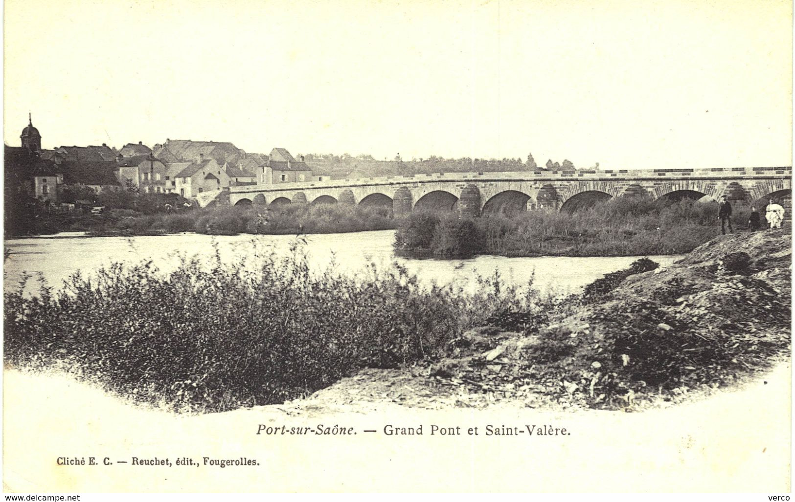 Carte POSTALE  Ancienne De PORT Sur SAONE - Grand Pont - Port-sur-Saône