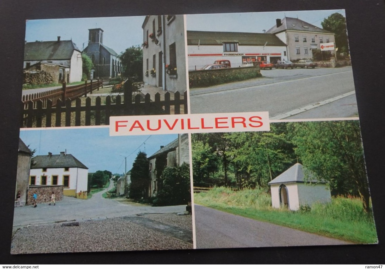 Souvenir De Fauvillers - Vues Du Village Et Chapelle Pierrard - Edition "Supra-Fasbender" à Fauvillers - Fauvillers