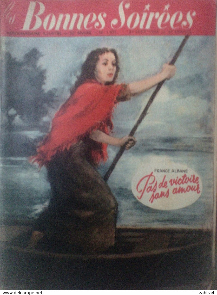 Bonnes Soirées N1651 M Morgan Chapeaux & Grands Couturiers D Paris Pas D Victoire Sans Amour F Albane Pub Banania Sylvie - Fashion