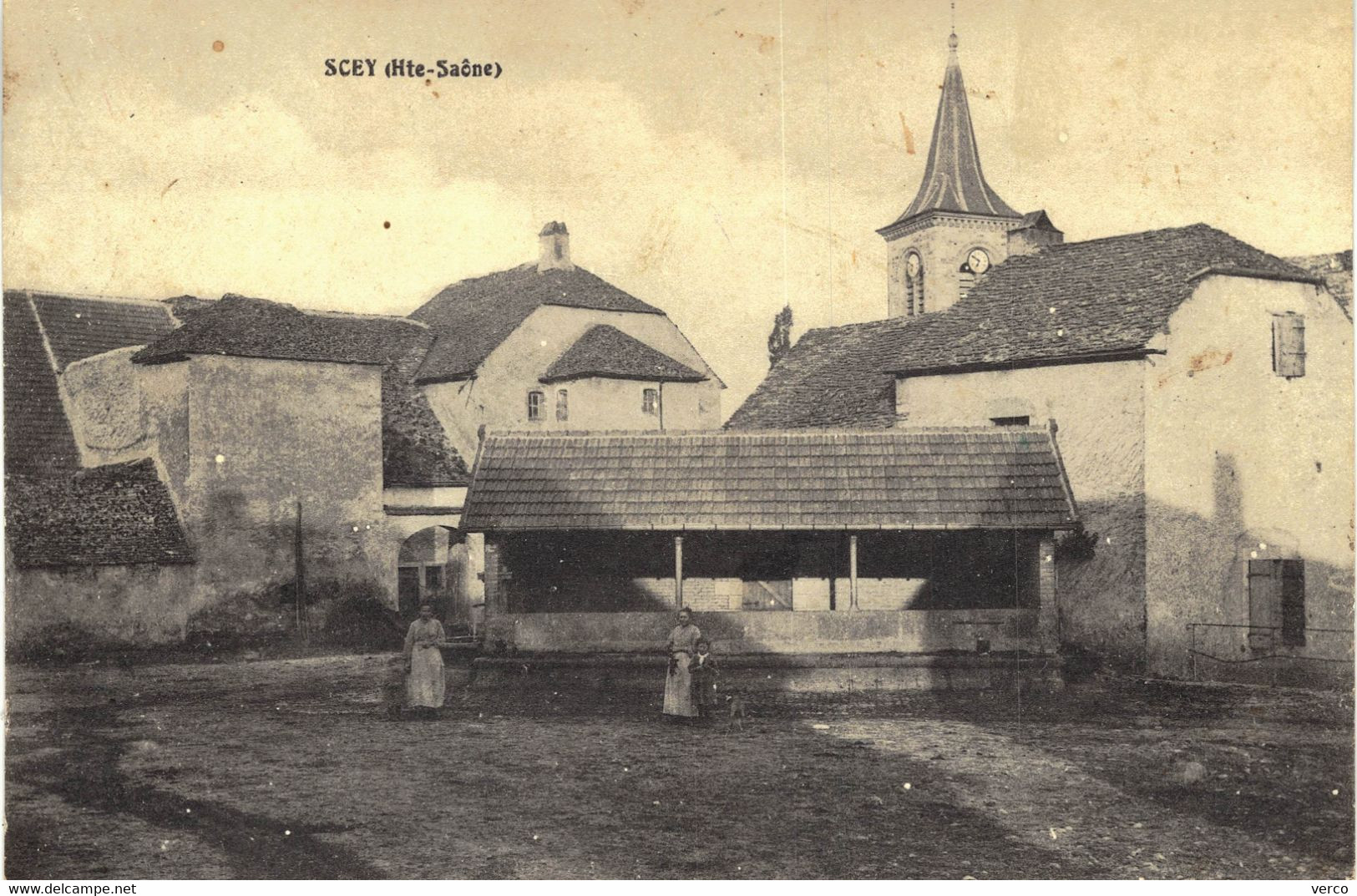 Carte POSTALE  Ancienne De SCEY - Scey-sur-Saône-et-Saint-Albin