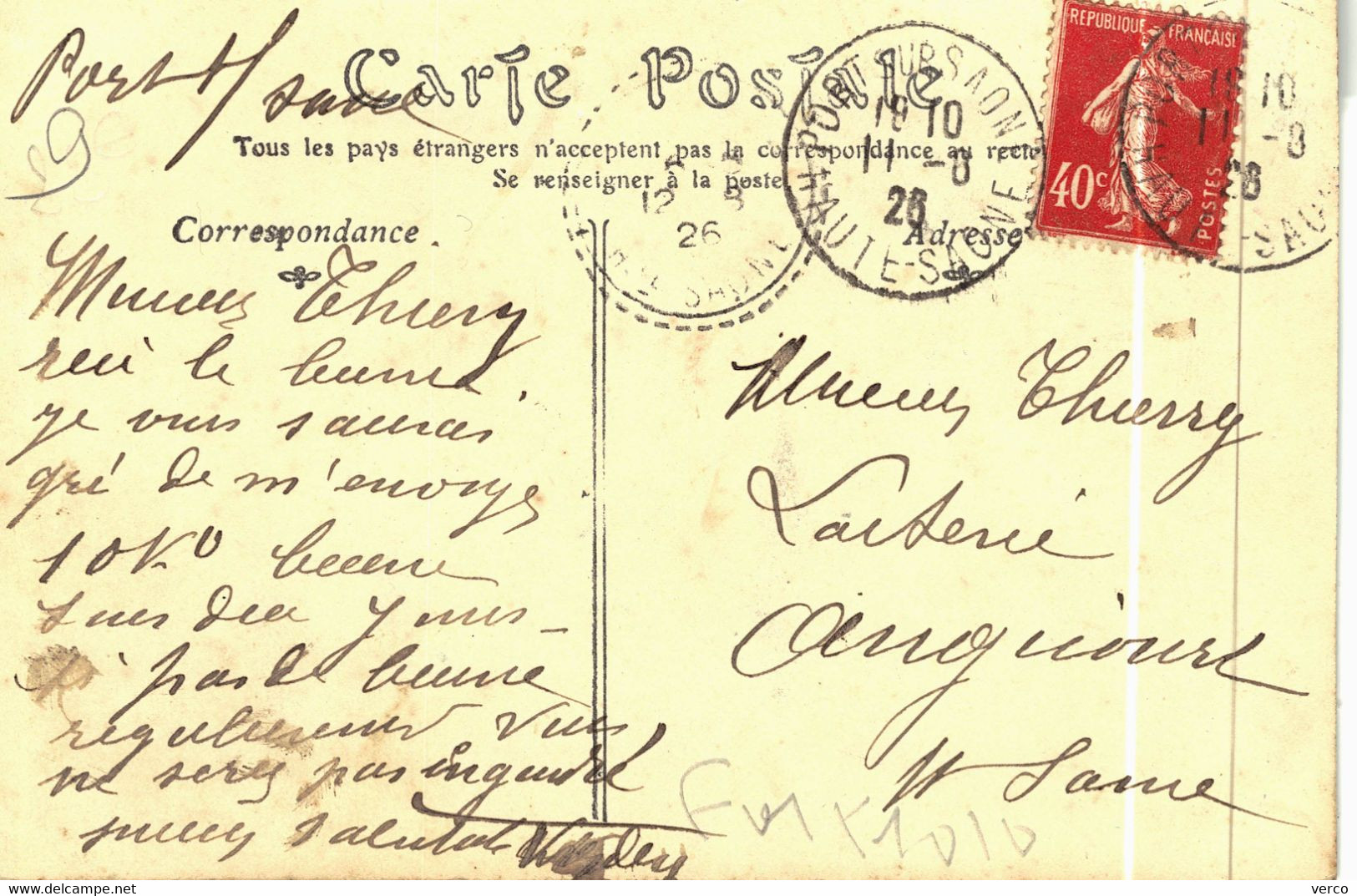 Carte POSTALE  Ancienne De SCEY - Scey-sur-Saône-et-Saint-Albin