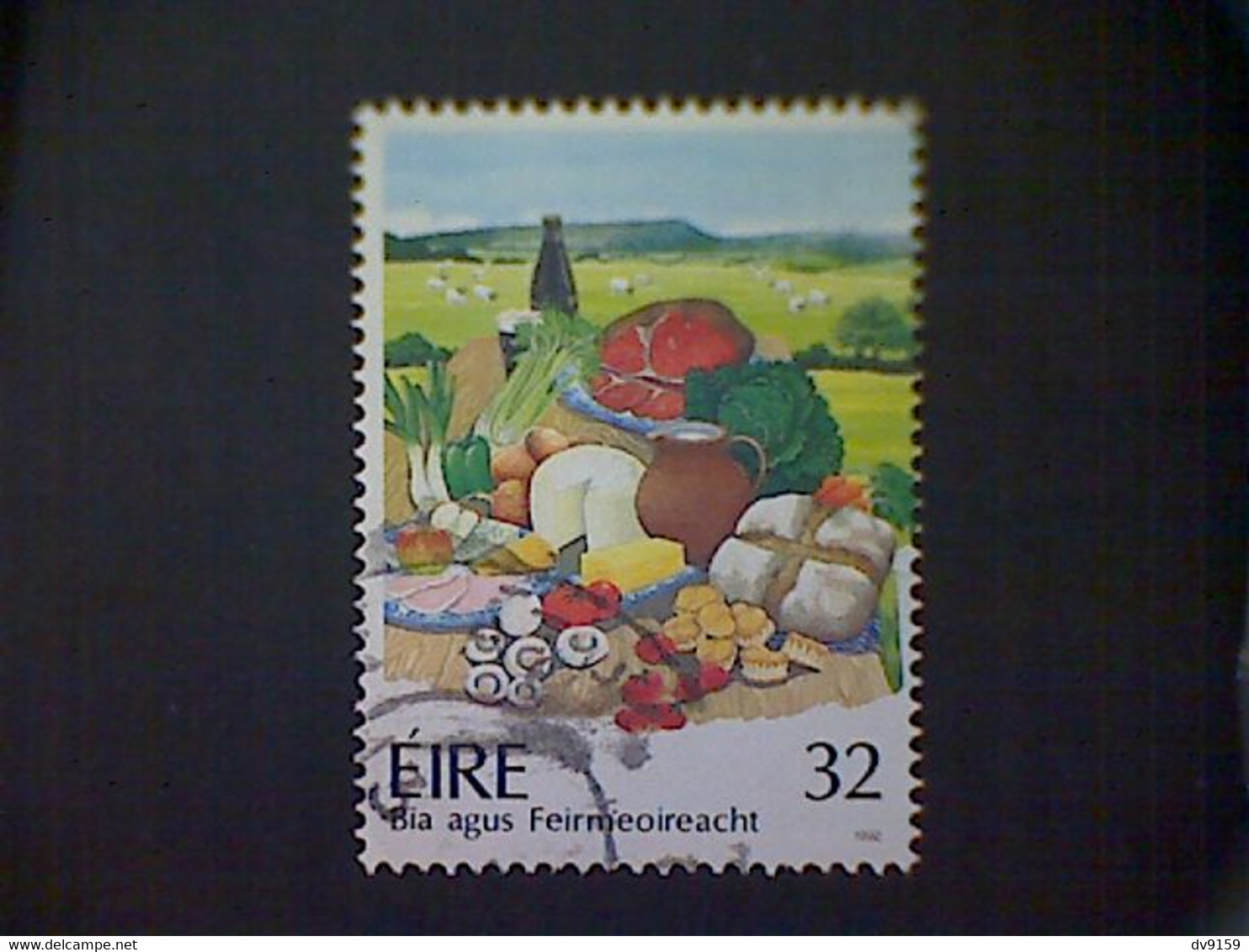 Ireland (Éire), Scott #877, Used(o), 1992, Fresh Food, 32p. Multicolored - Used Stamps