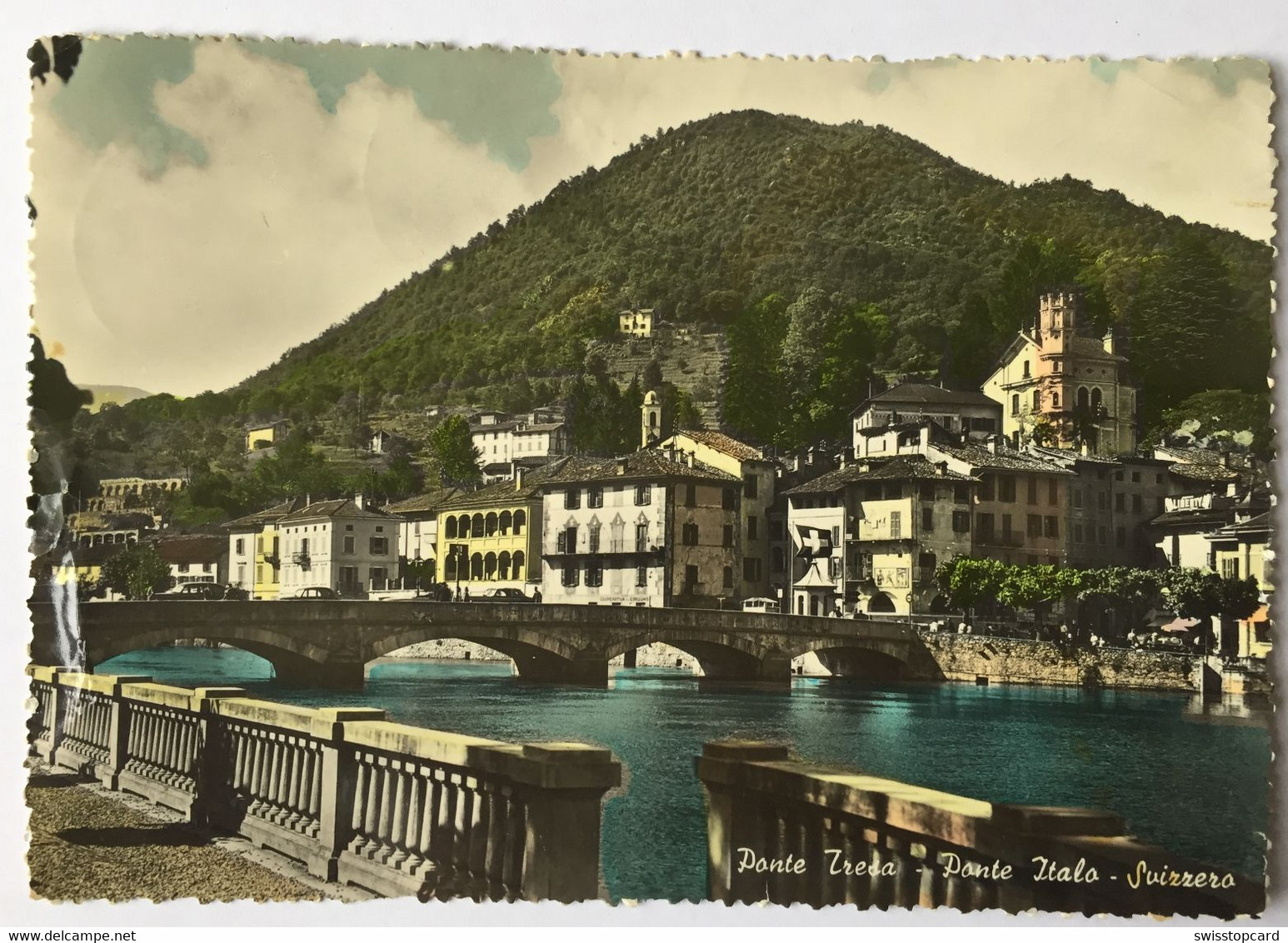 PONTE TRESA Ponte Italo-Svizzera Nachpoto Siebnen - Tresa