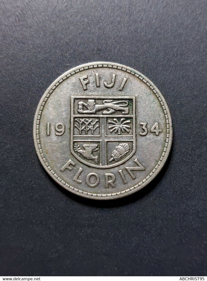 FLORIN D'ARGENT 1934 "FIDJI" - Fidji