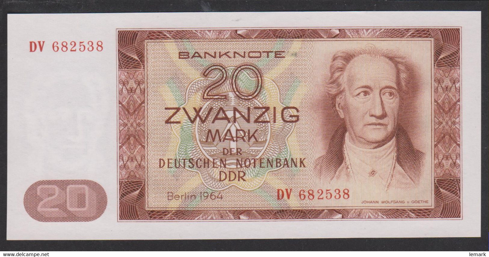 Germany Democratic Republik 50 Mark 1964 P24 UNC - 200 Mark