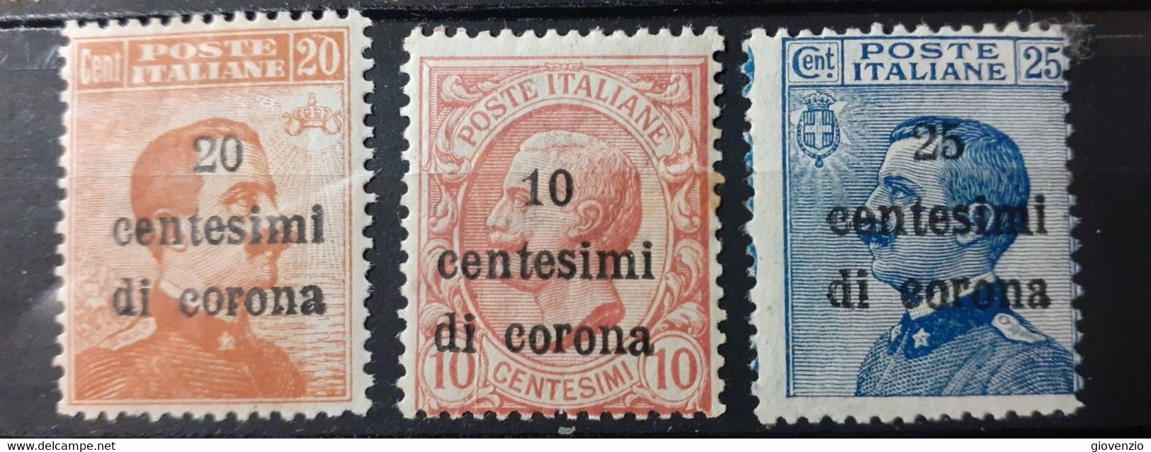 ITALIA TRENTO E TRIESTE 1919 LOTTO NUOVI MNH** - Trente & Trieste