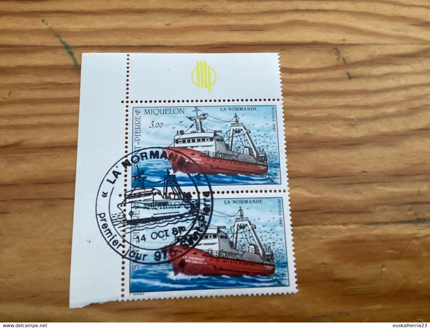 3 Fois Paires De TimbresNo 482 Oblitérés Saint Pierre Et Miquelon Différents - Usados