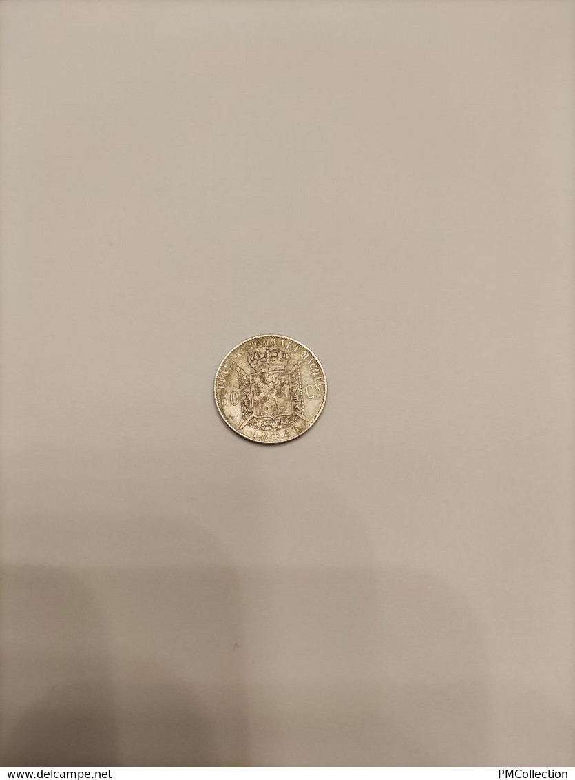 50 CENTIMES LEOPOLD II 1886 EN NEERLANDAIS BELGIQUE - 50 Centimes