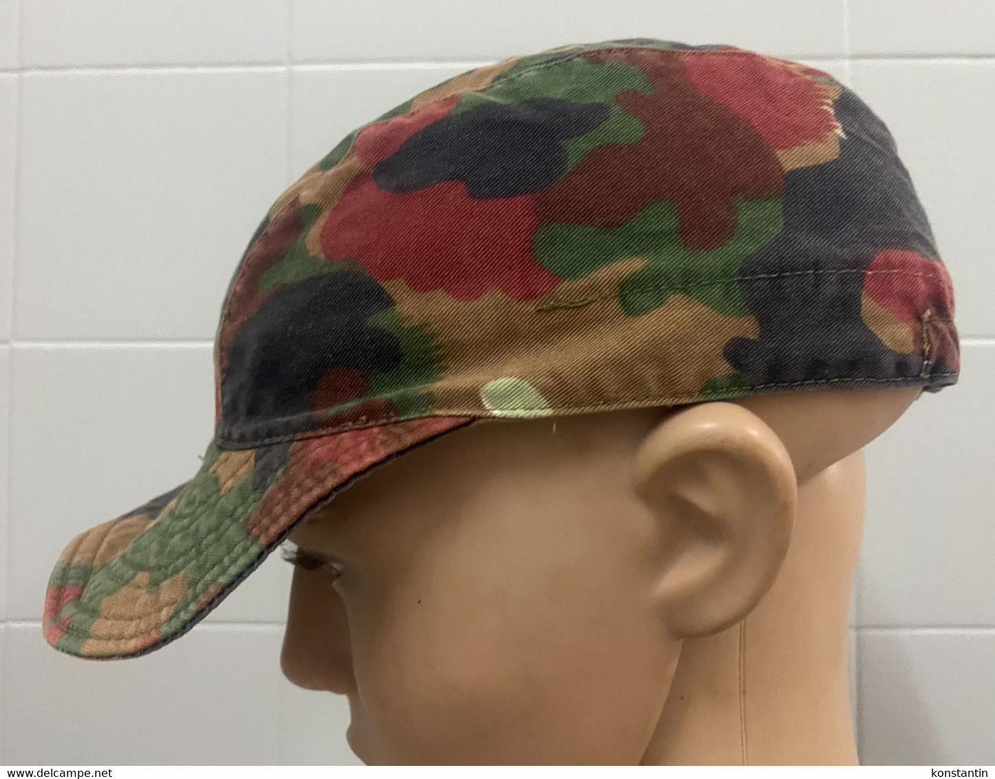 SWISS ARMY ALPENFLAGE CAMO CAP Size M - Casques & Coiffures