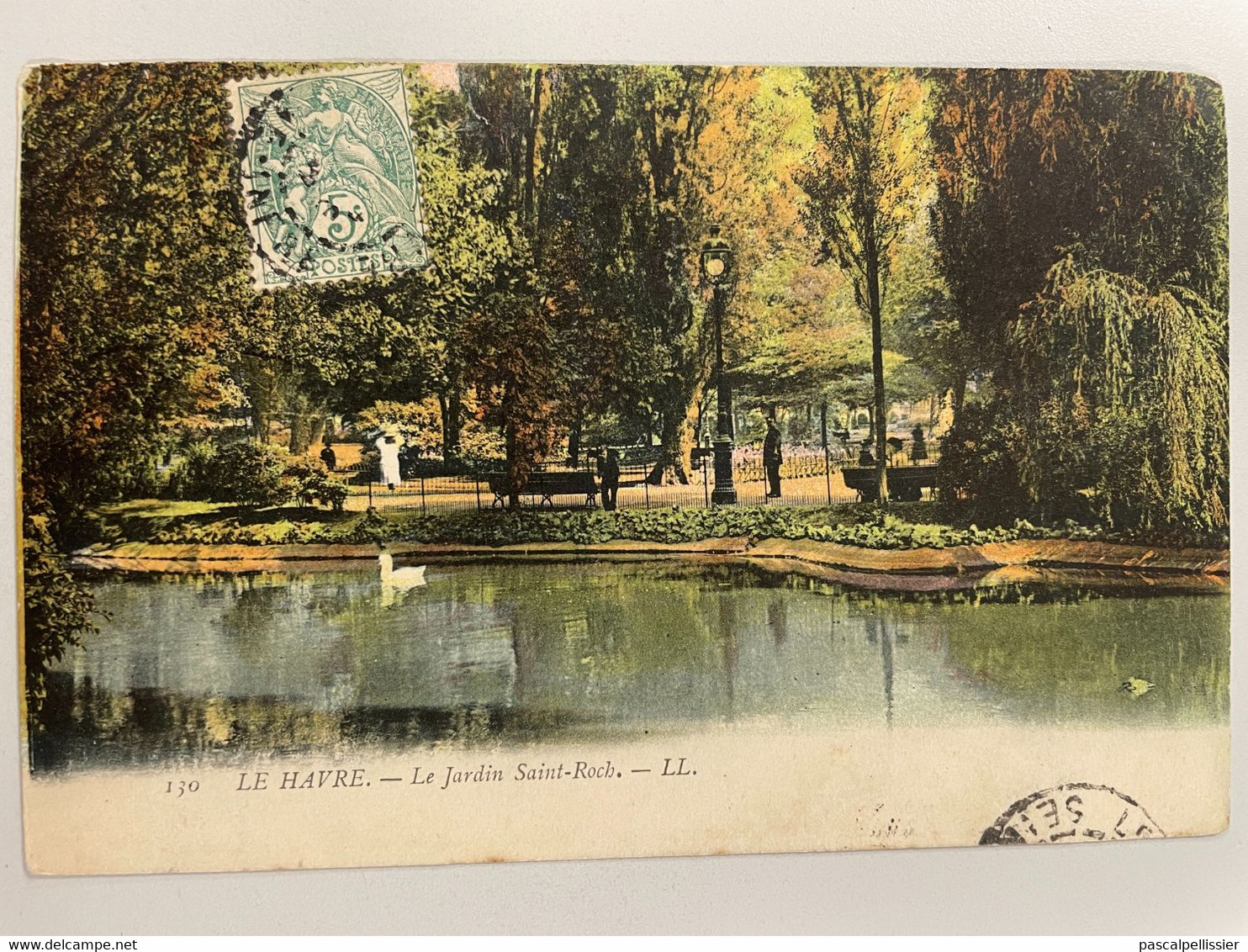 CPA - 76 - LE HAVRE - Le Jardin Saint Roch - LL N° 130 - Saint-Roch (Plein)