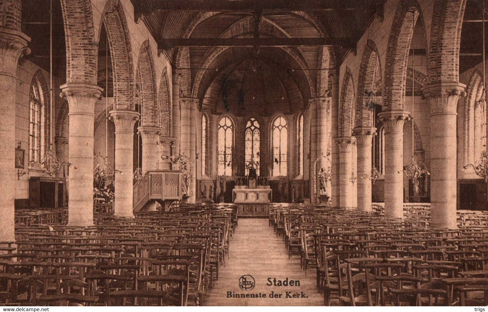 Staden - Binnenste Der Kerk - Staden