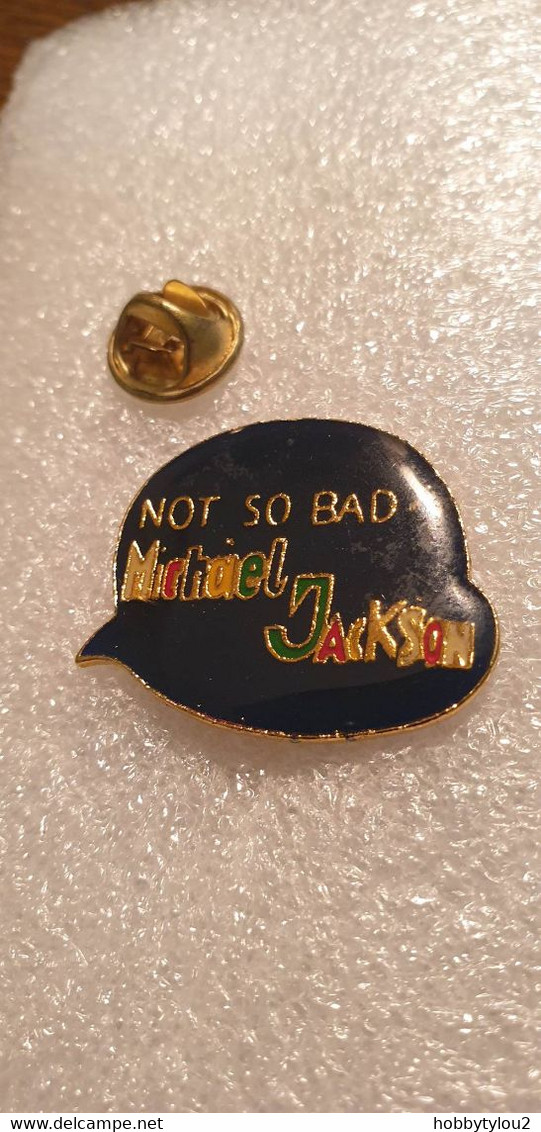 Pin's Michael Jackson - Not So Bad ! - Personnes Célèbres