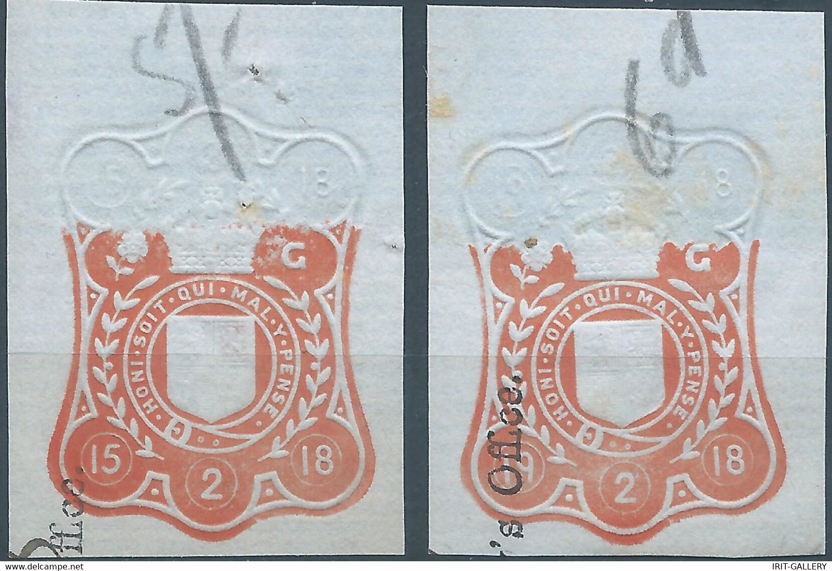 Great Britain-ENGLAND,1902 Tax Fee Office Use,Different Date Of The Day Of The Month. - Fiscali