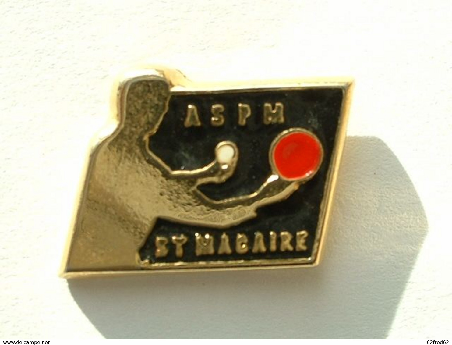 PIN'S  TENNIS DE TABLE - ASPM ST MACAIRE - Tennis De Table