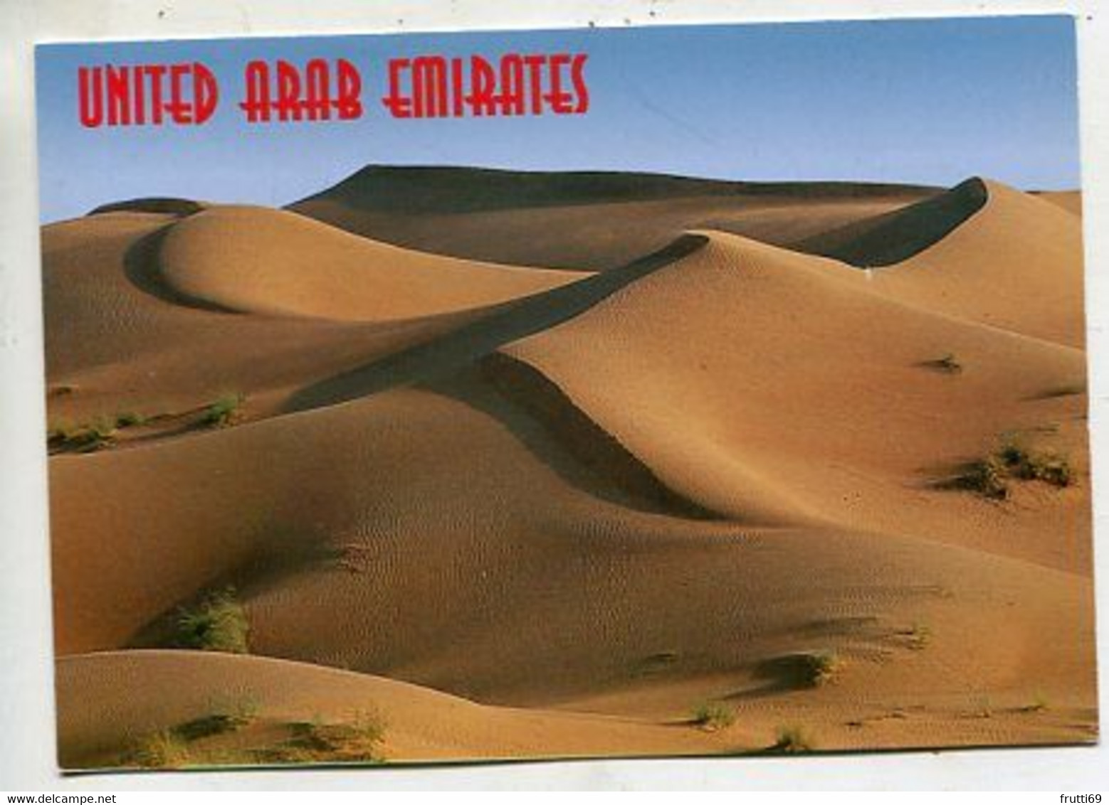 AK 116210 UNITED ARAB EMIRATES - Impression Of The Desert - Emirats Arabes Unis